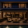 Gallerijafbeelding productpagina - Grand Vooraanzicht van de Terralux Grand in het donker